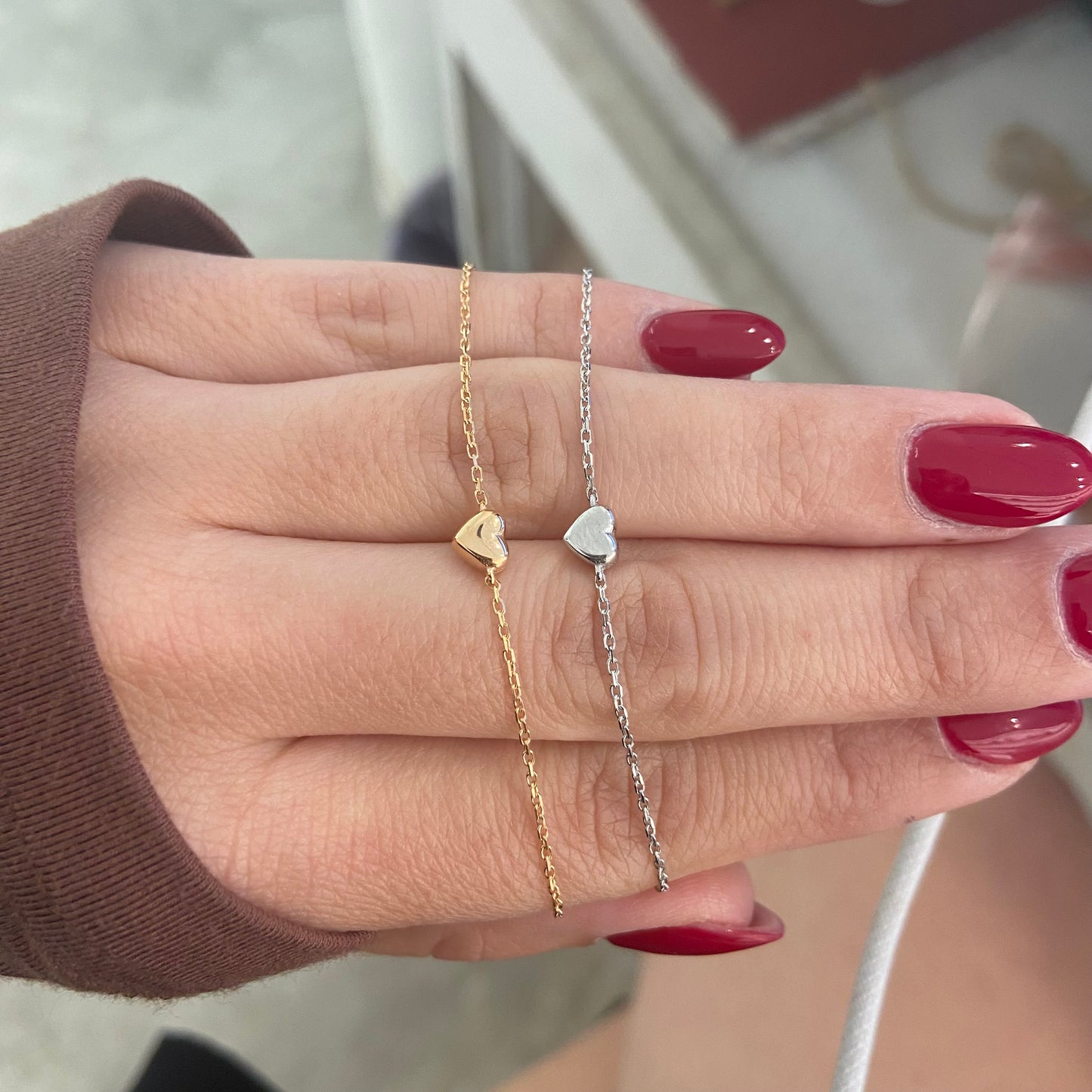 bracciale catena liebe