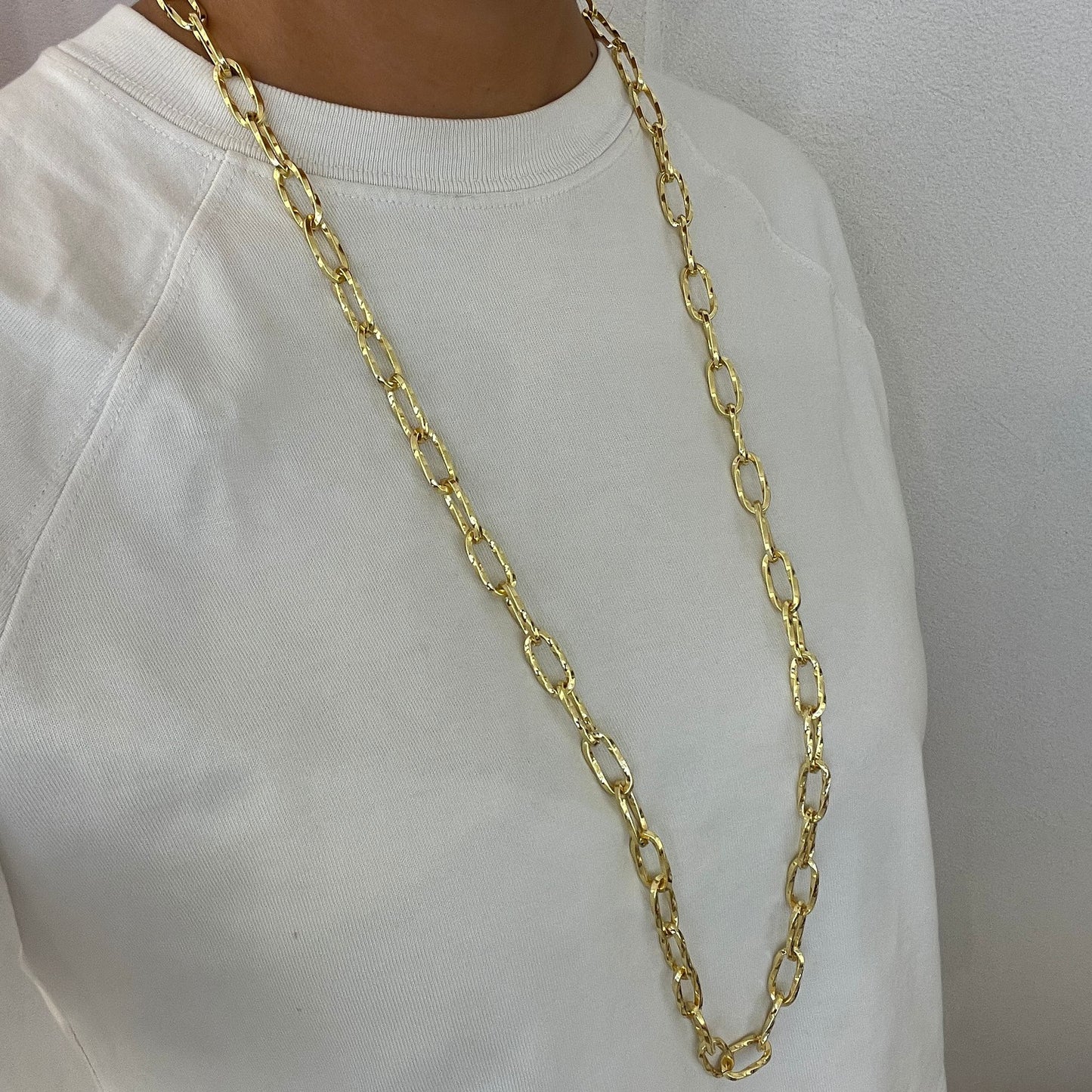 Collana catena intrecciata