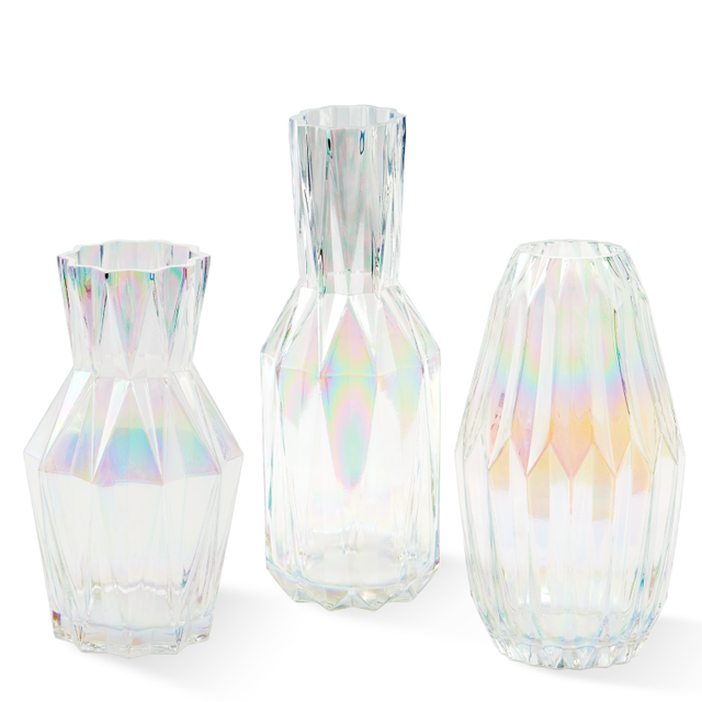 Glass Folds Vase - L
