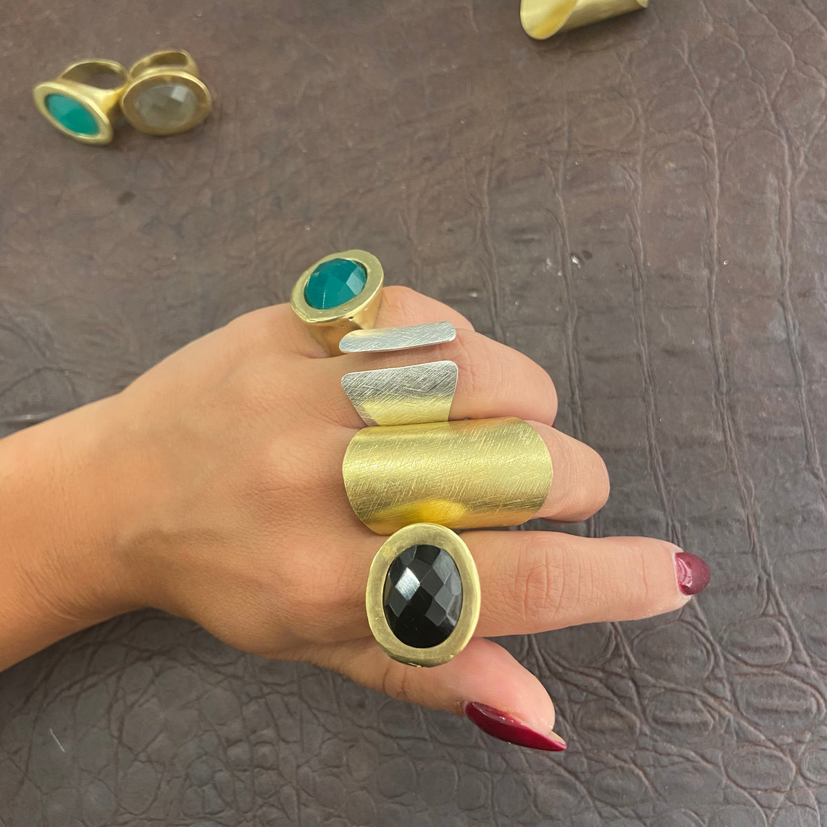 Anelli in ottone