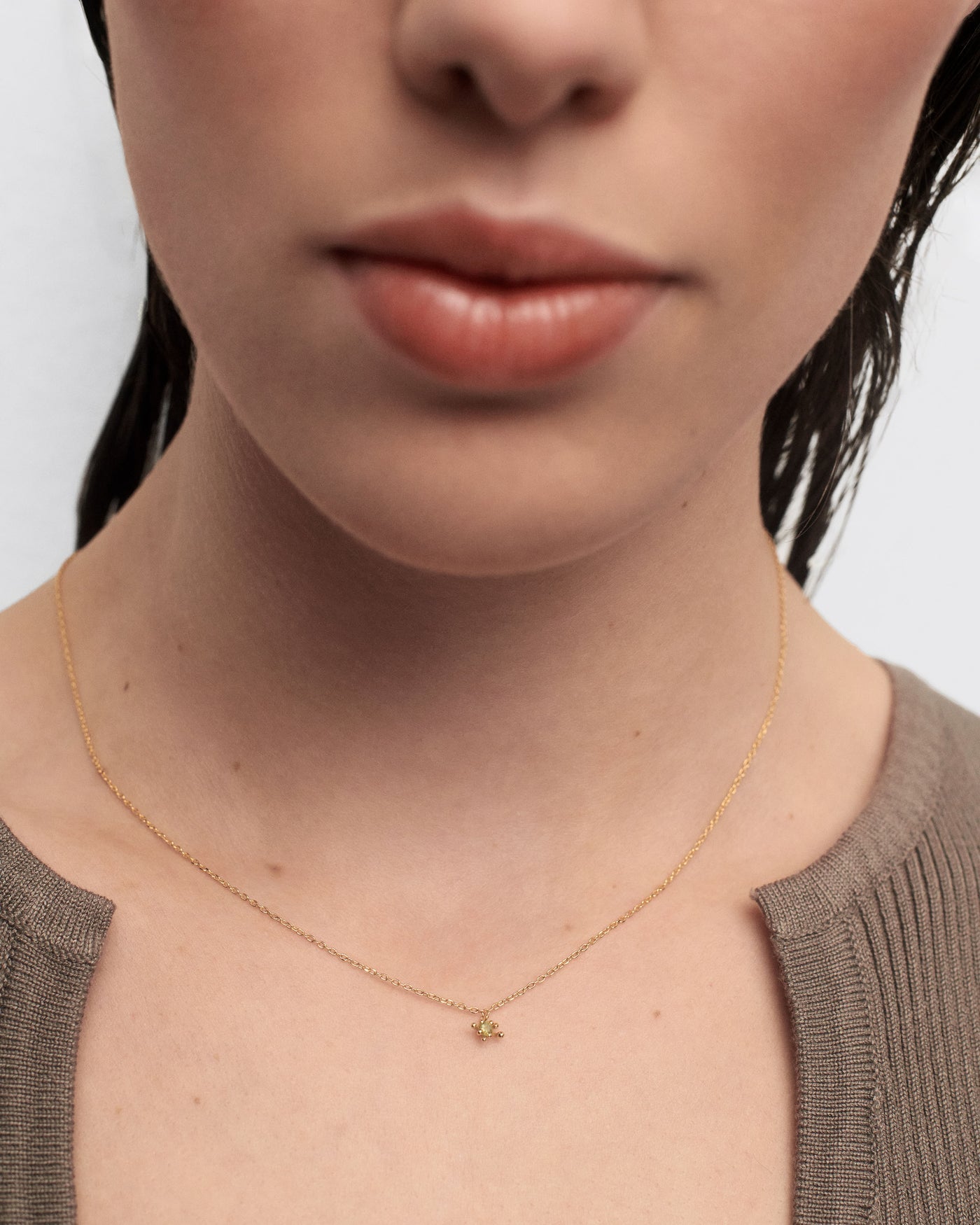 Collana Fleur Verde