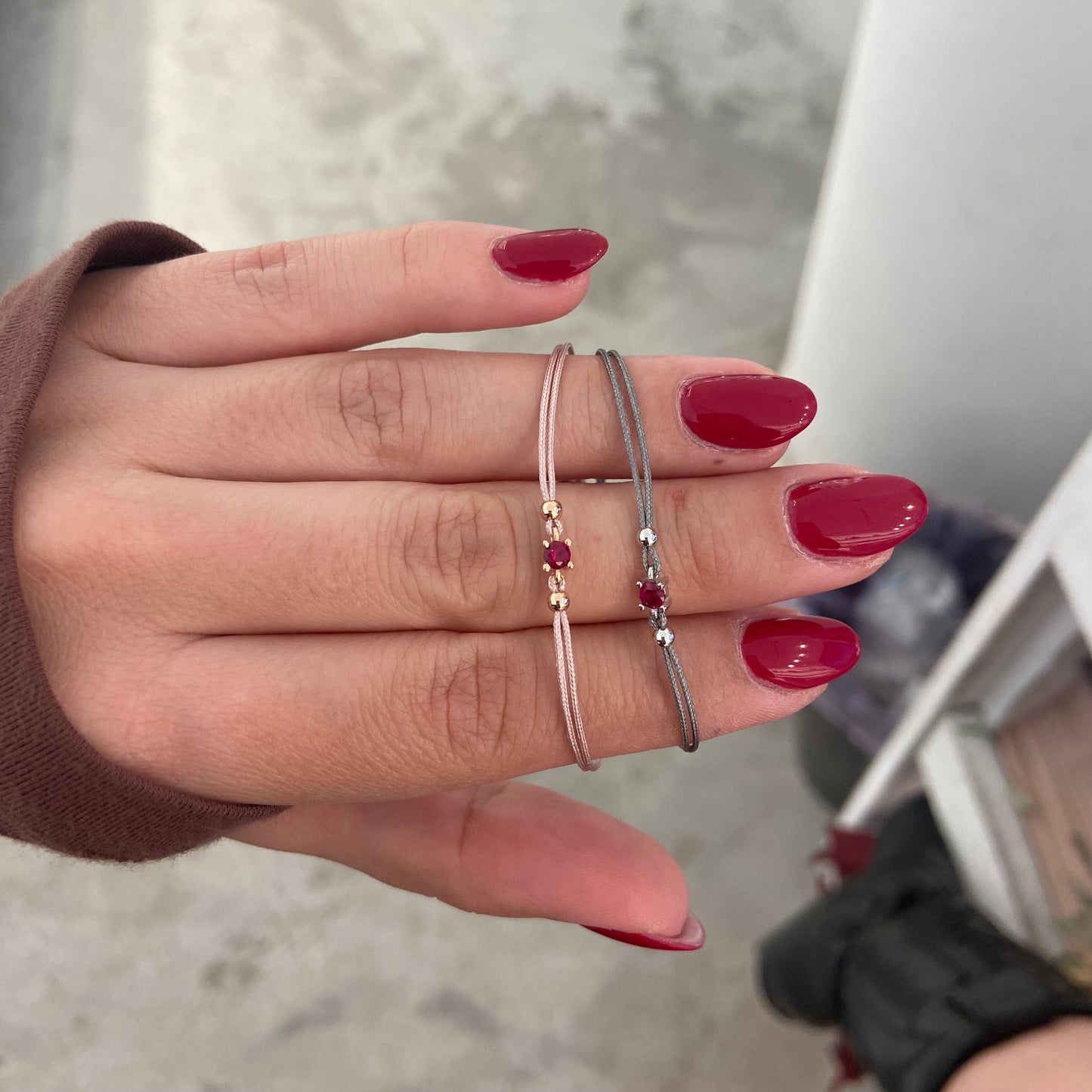 bracc filo p.luce rosso