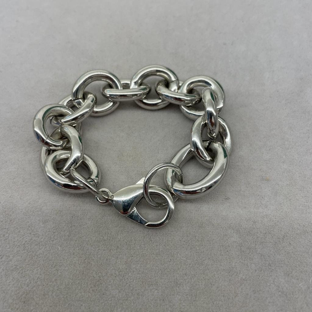Bracciale catena argento