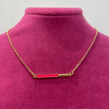 Girocollo barretta fucsia