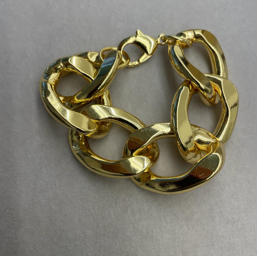 Bracciale groumette dorato