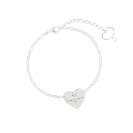 BRACCIALE ARCHIVIO CUORE ARGENTO