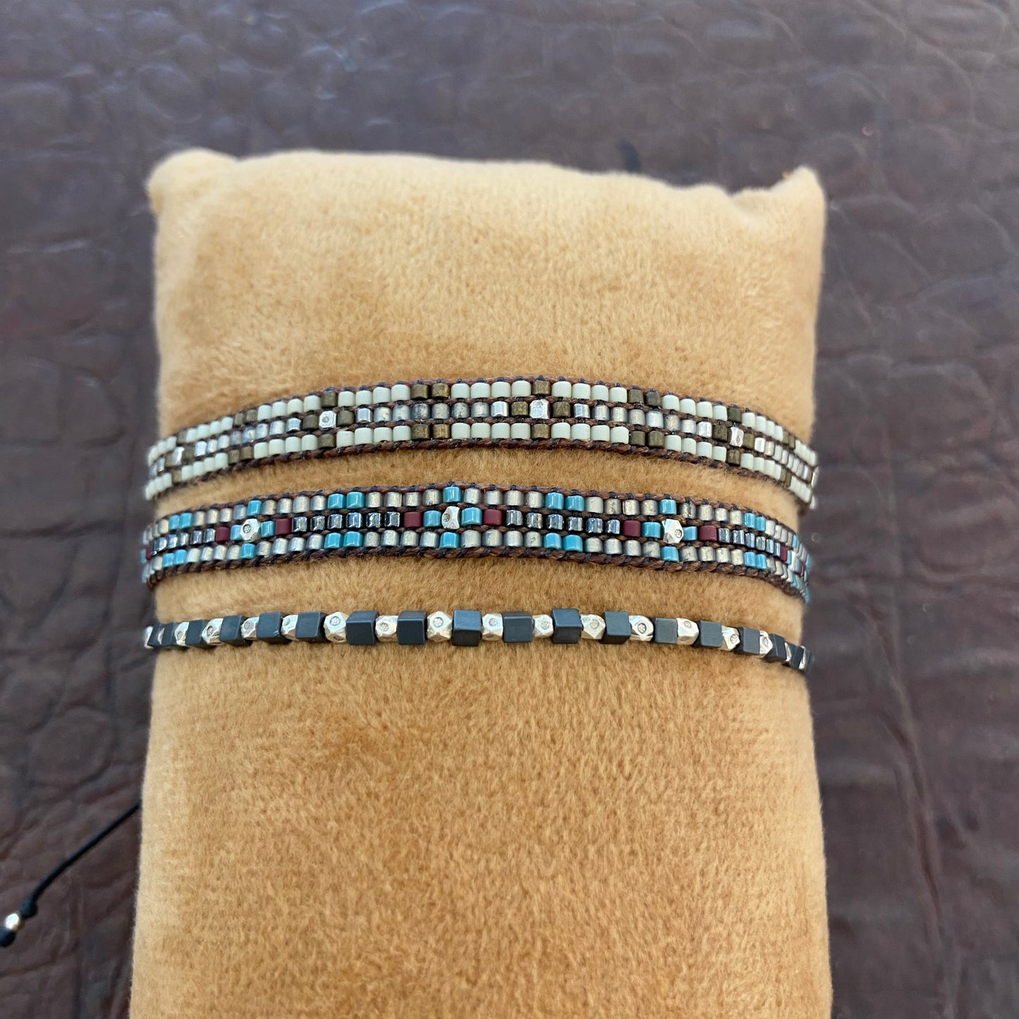 Bracciale perline uomo
