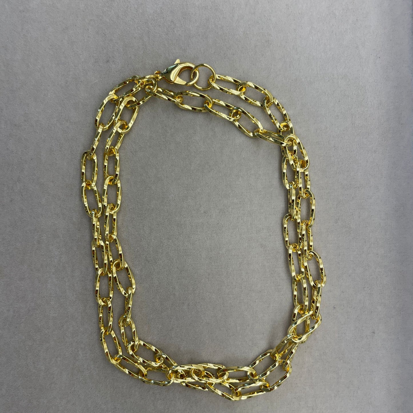 Collana catena intrecciata