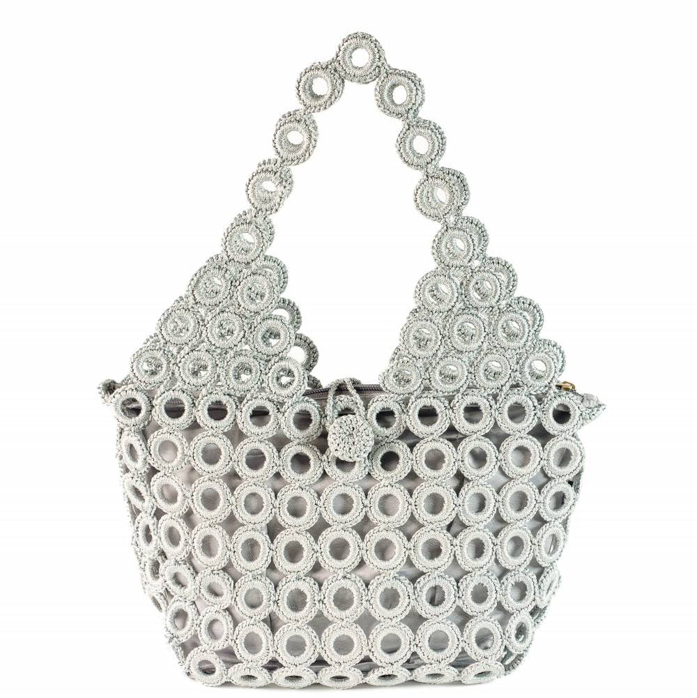 Crochet M, Grey