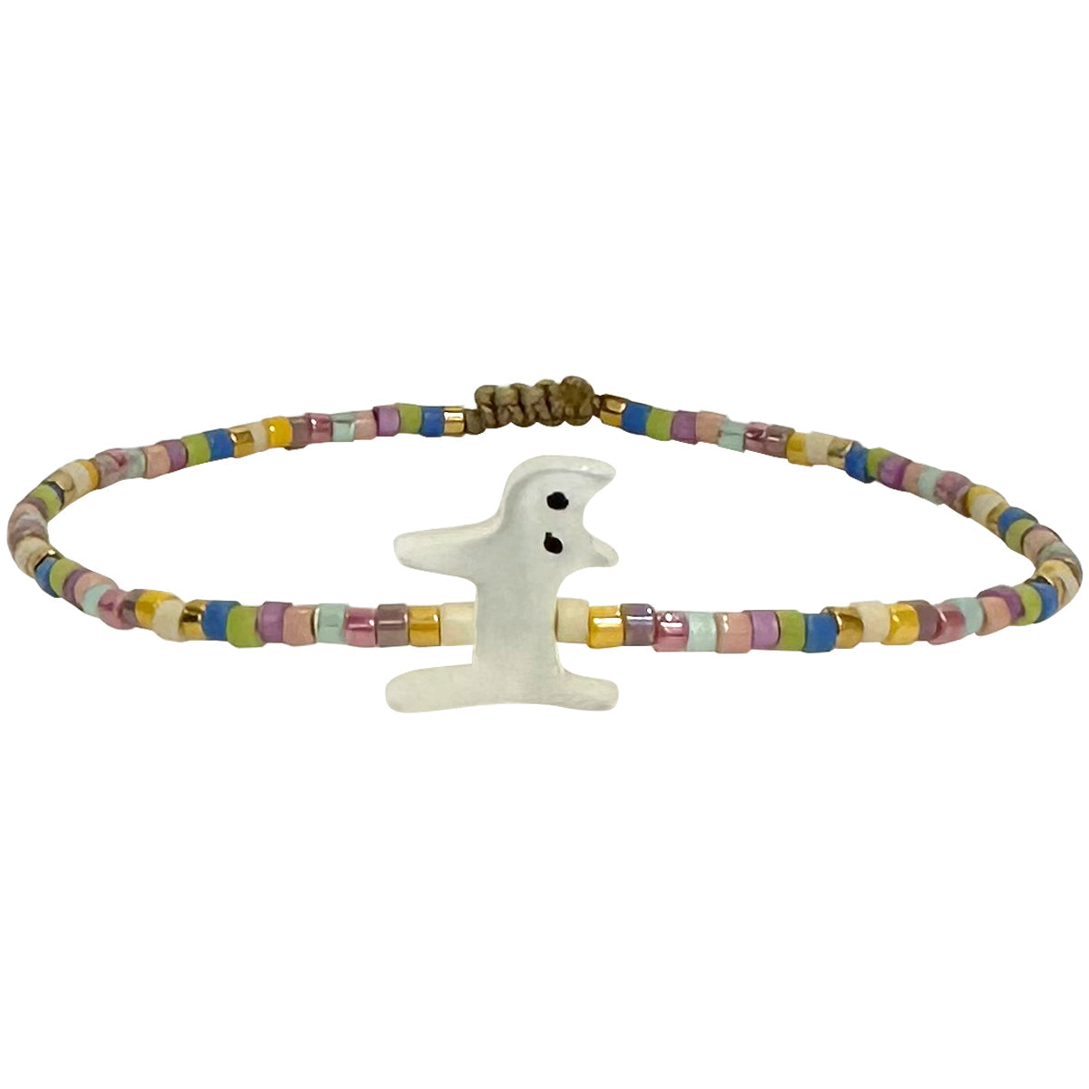 Bracciale cordino Intrecciato e cuore