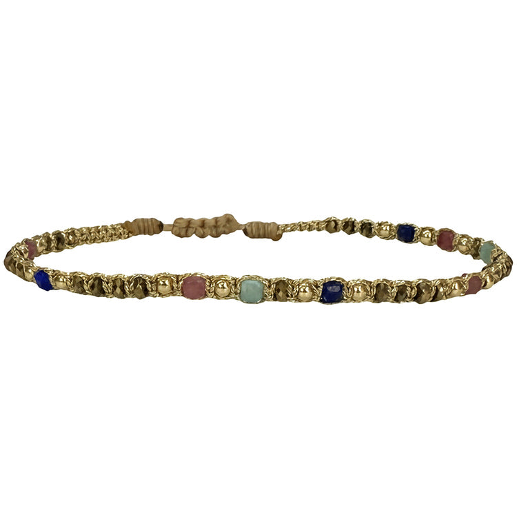 Bracciale filo e perline