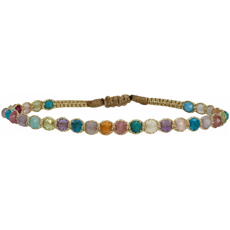 Bracciale filo e perline