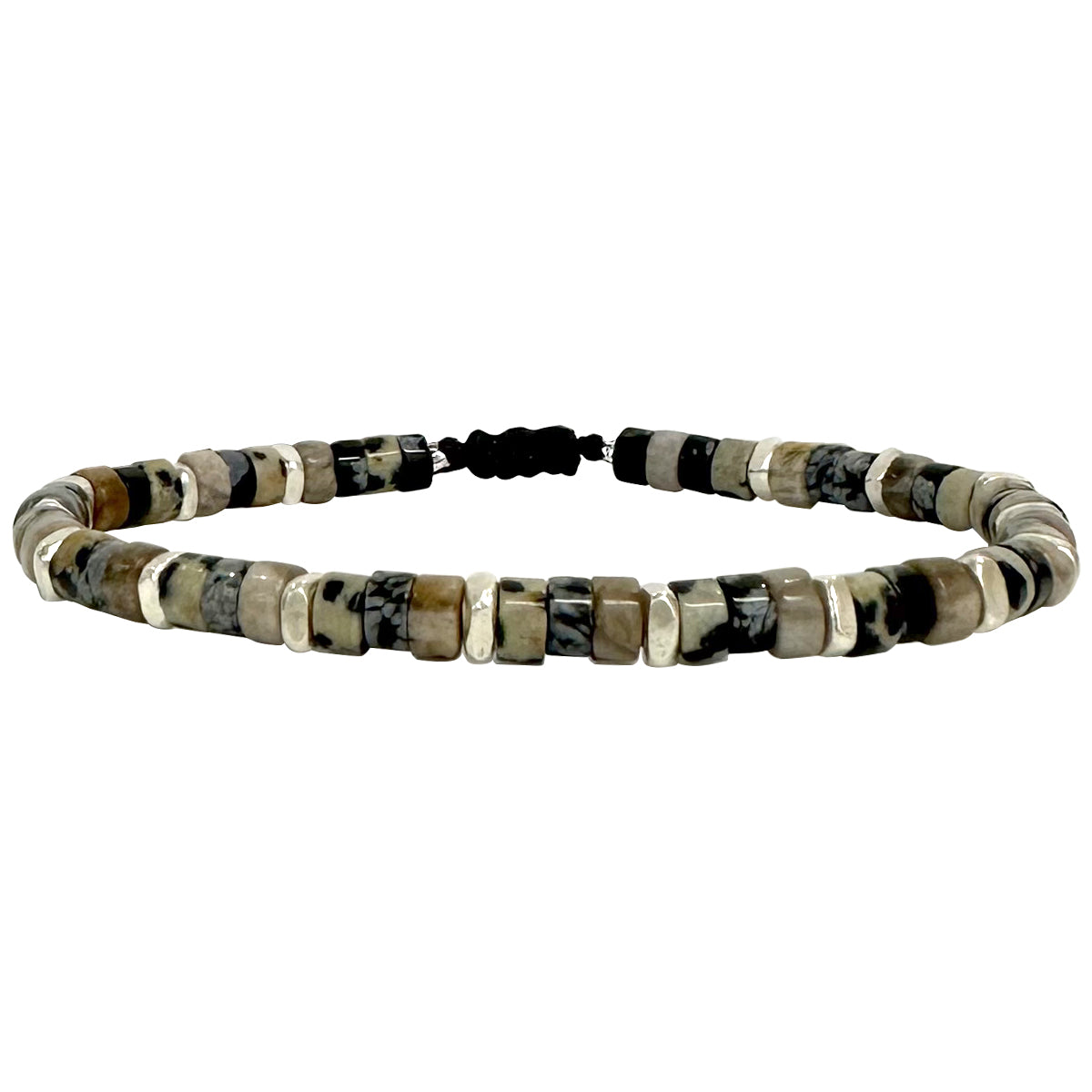Bracciale cordino Intrecciato e Pietre