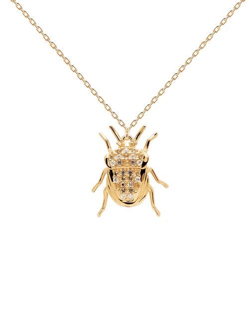 COLLANA AMULETO LUCK BEETLE