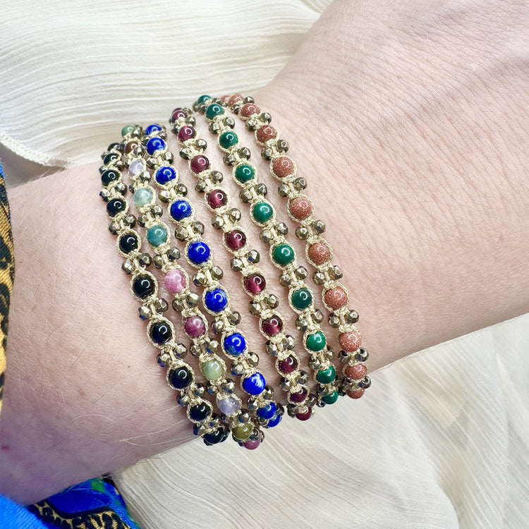 Bracciale con perline