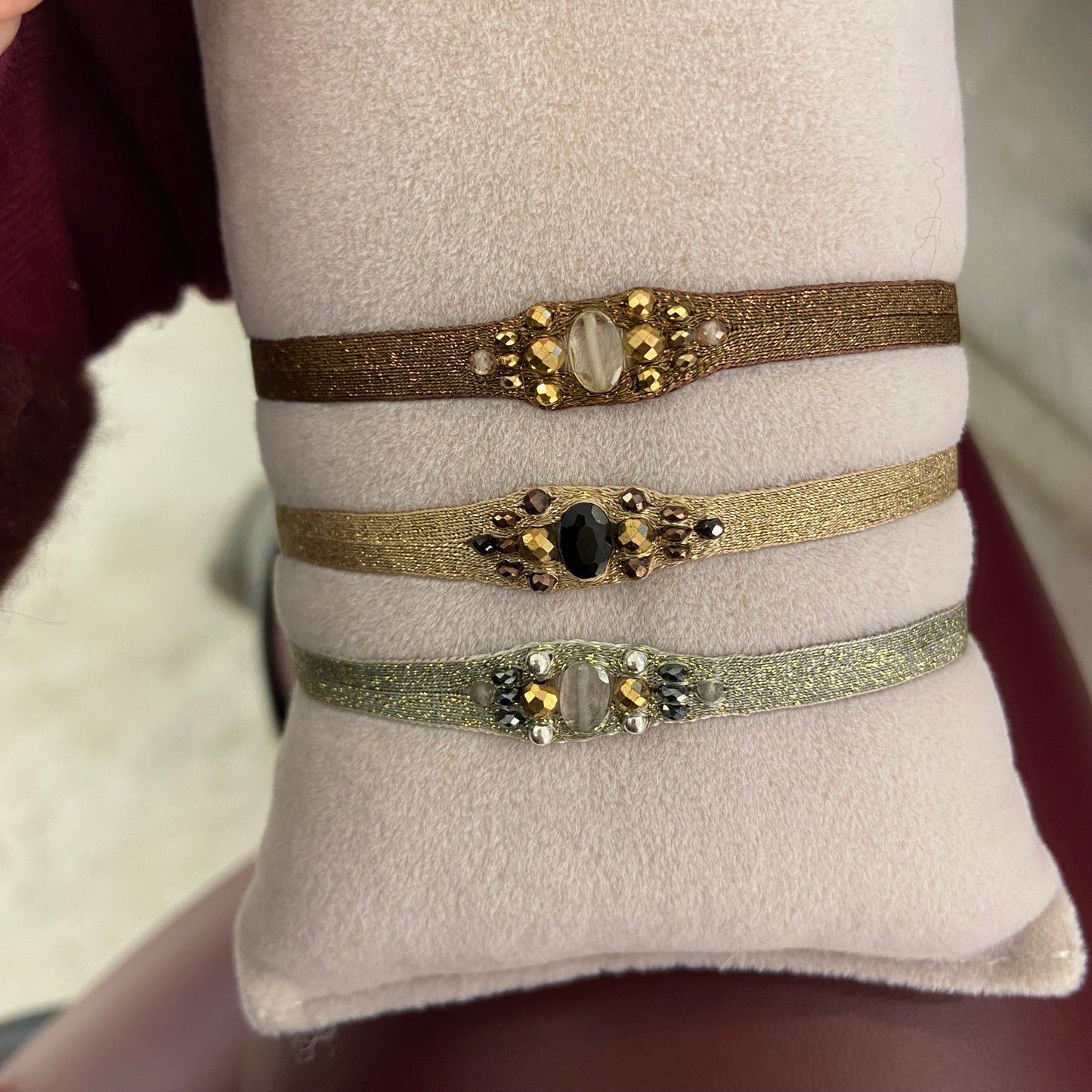 Bracciale Filo e Perline