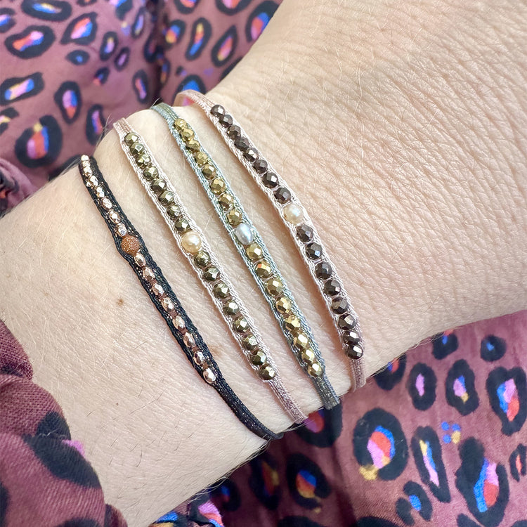 Bracciale con perline