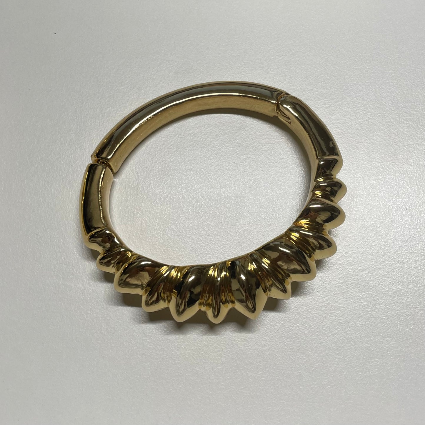 Bracciale rigido Argento dorato