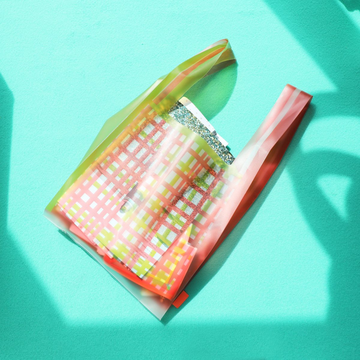 Borsetta totebag in Plastica impermeabile