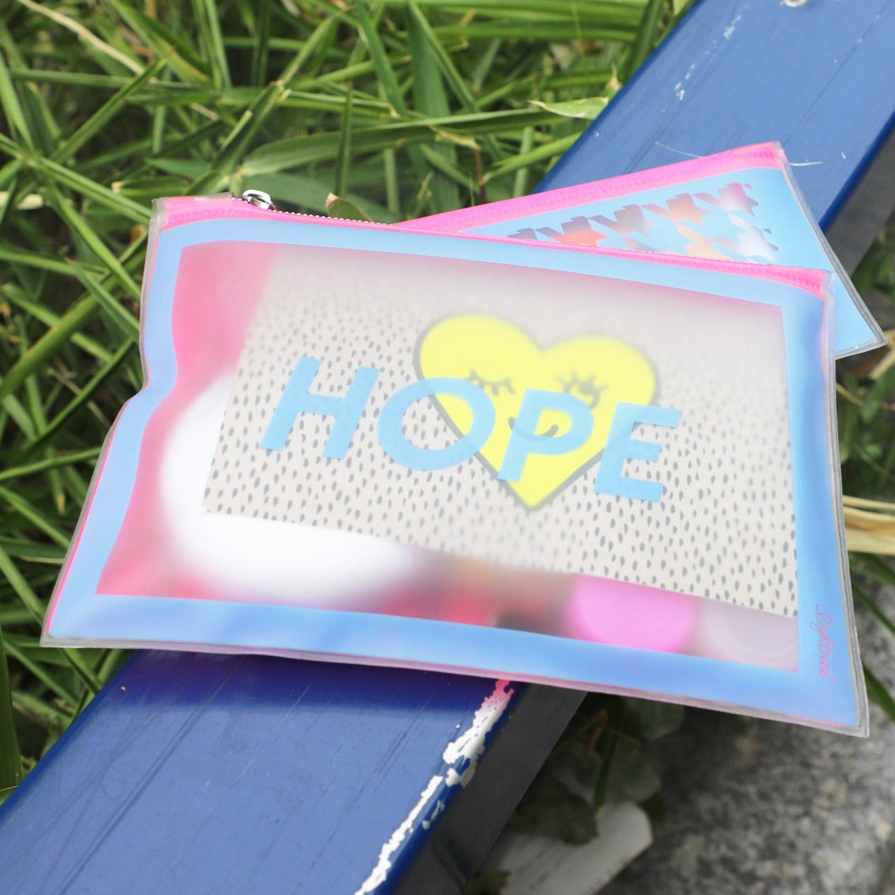 Pochette Hope in Plastica impermeabile