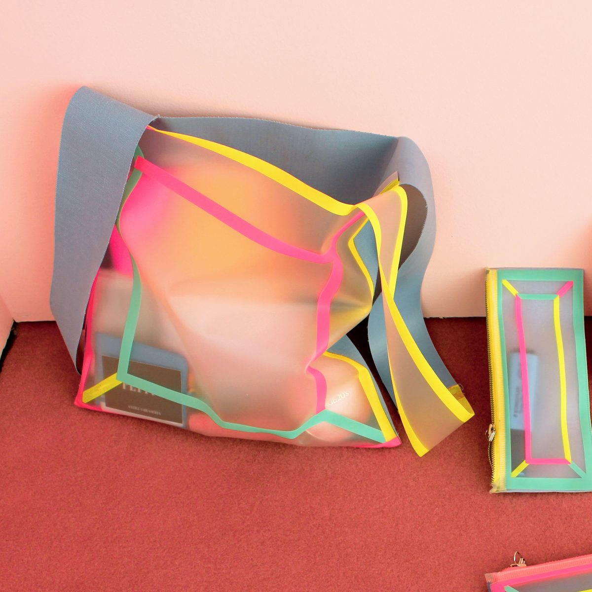 Borsetta totebag in Plastica impermeabile