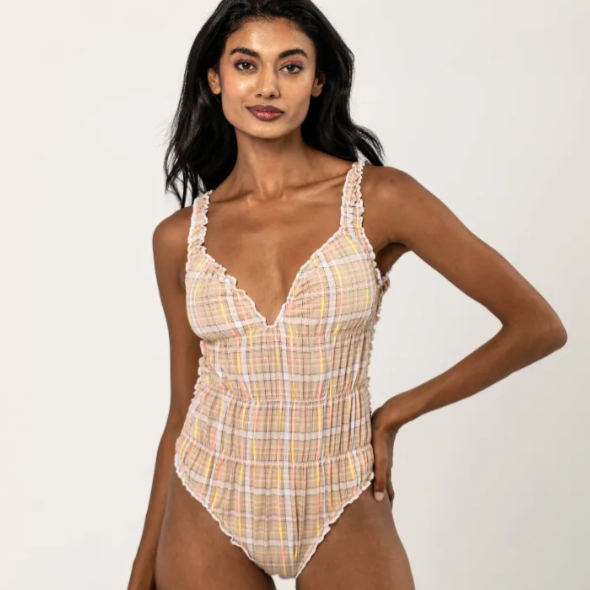 Bikini intero a scacchi