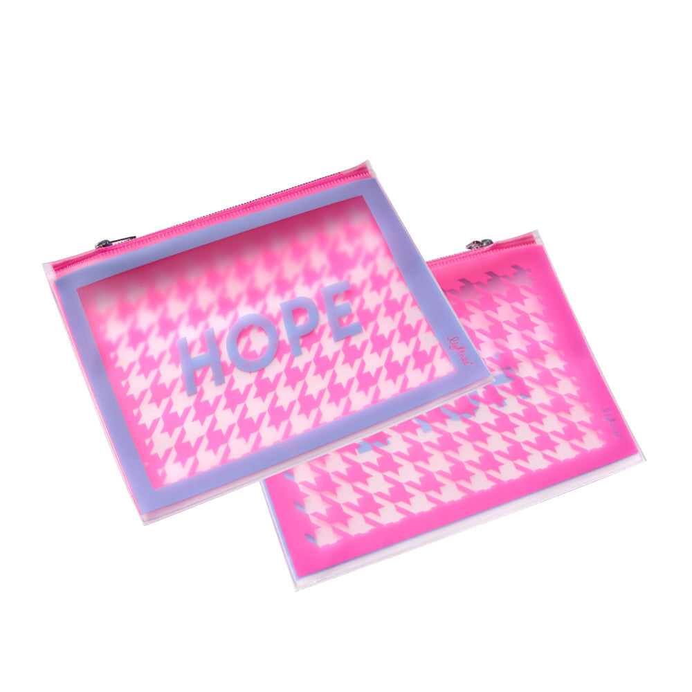 Pochette Hope in Plastica impermeabile