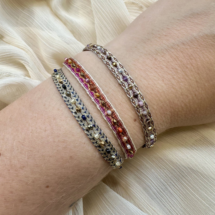 Bracciale con perline