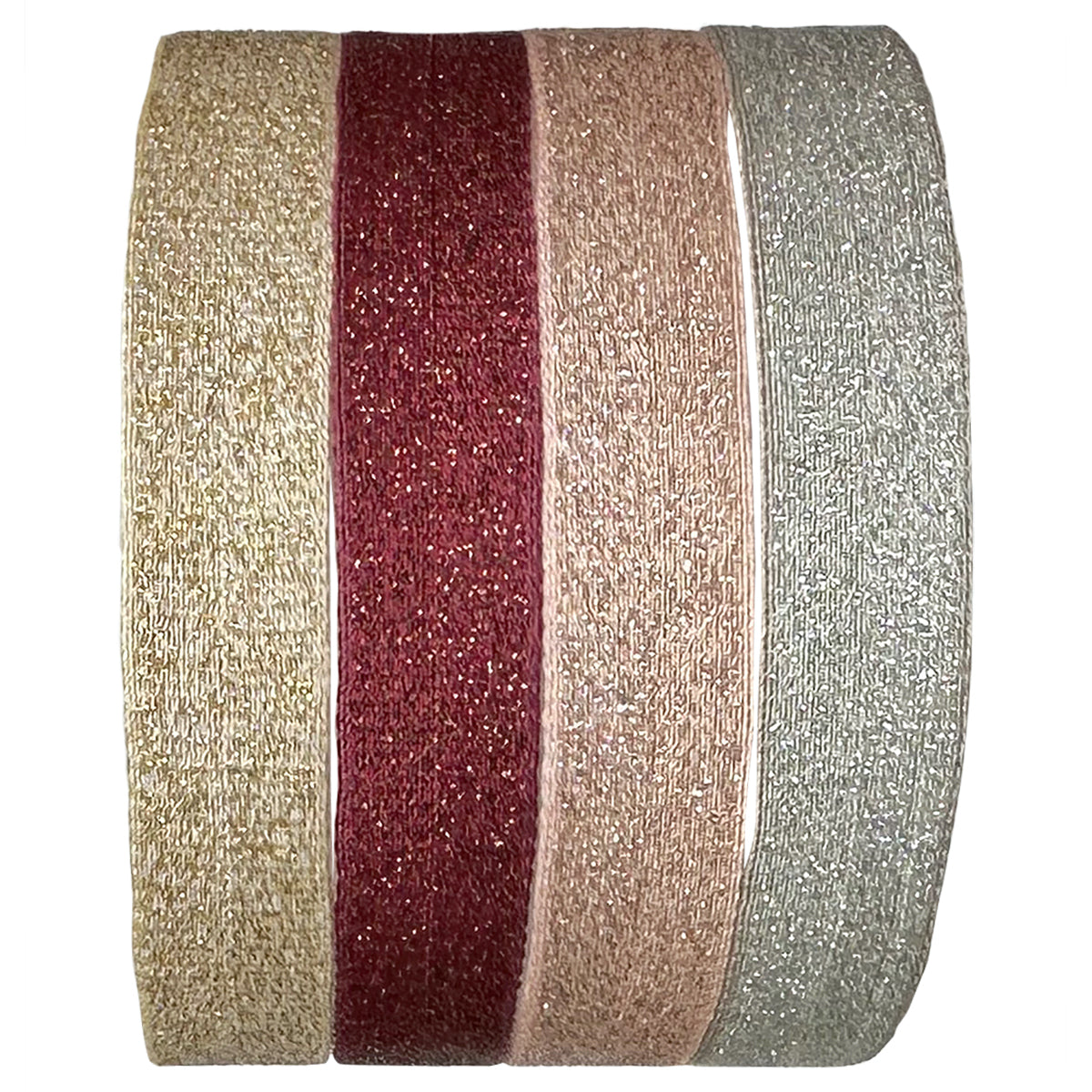 Bracciale in tessuto oro