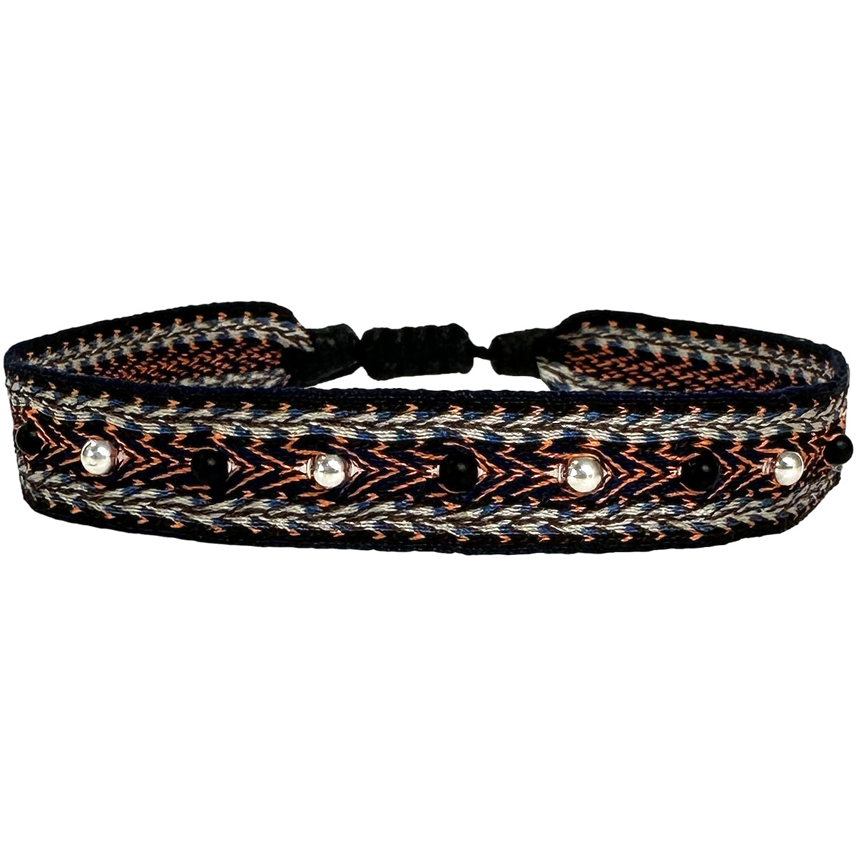 Bracciale in tessuto intecciato