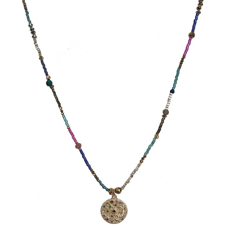Collana con perline