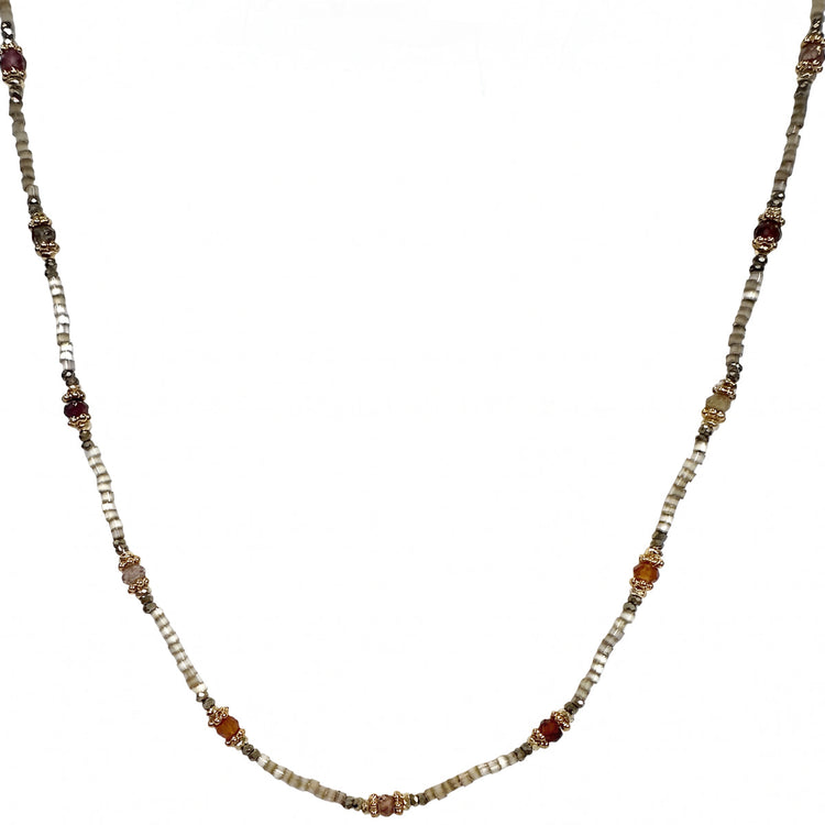 Collana con perline