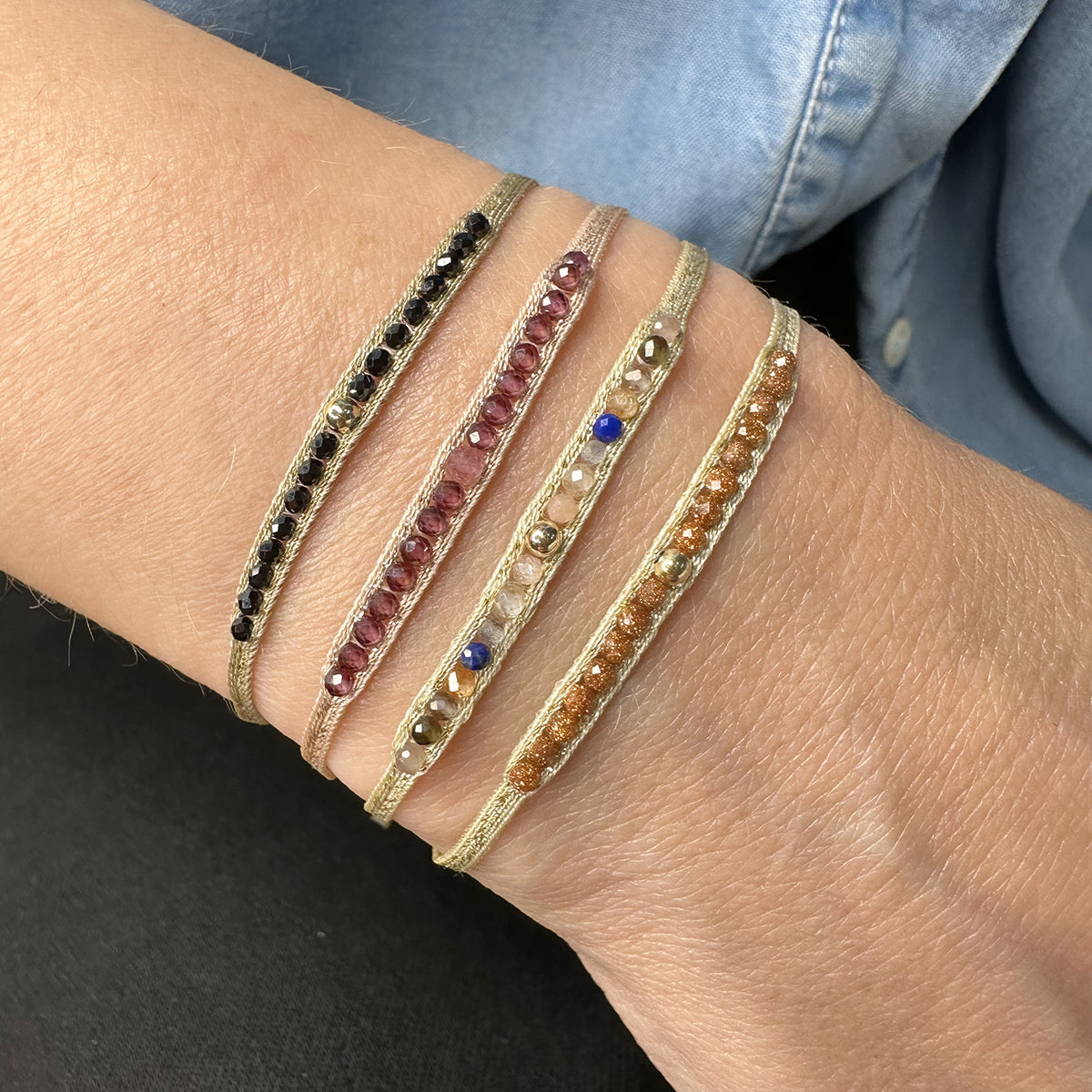 Bracciale con perline