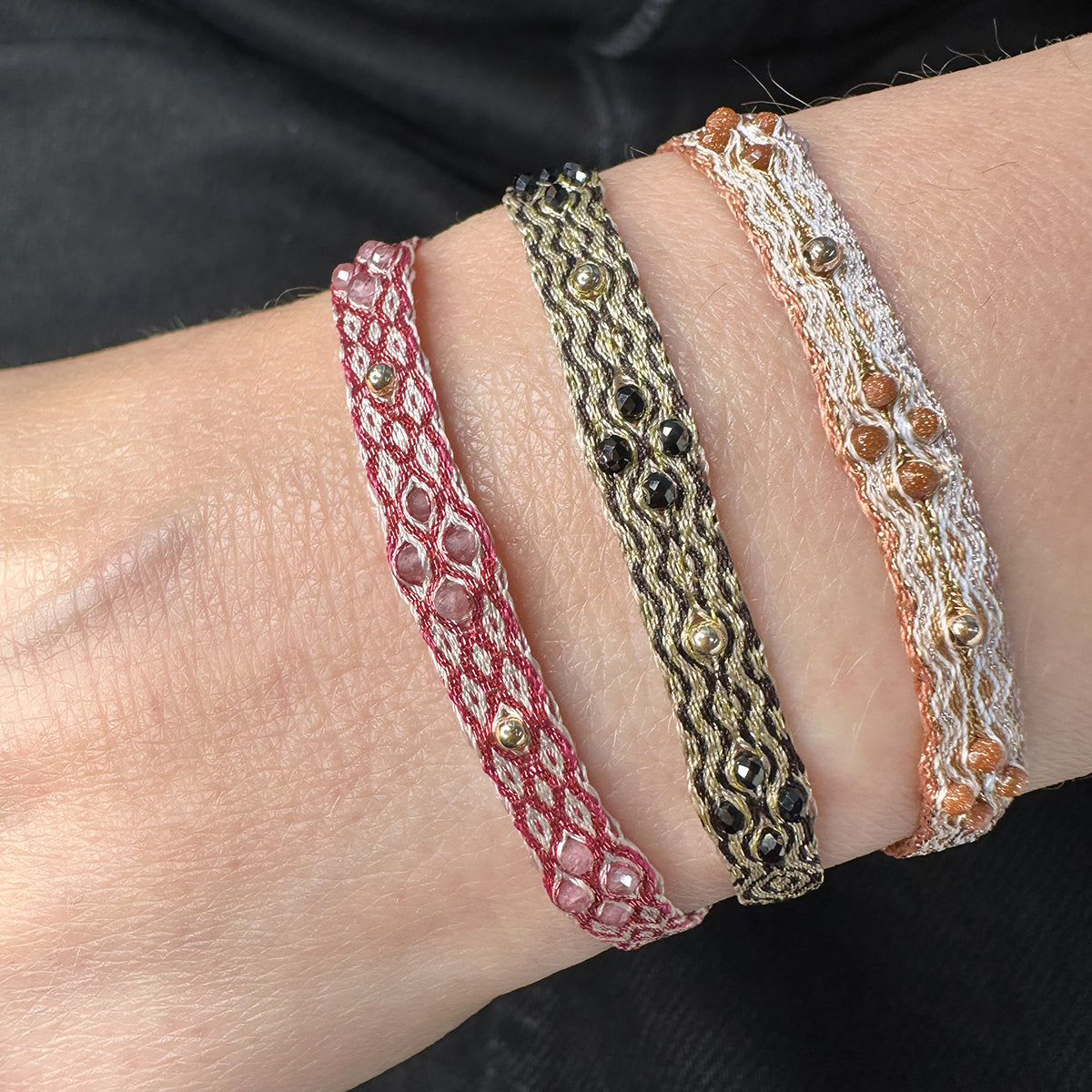 Bracciale con perline