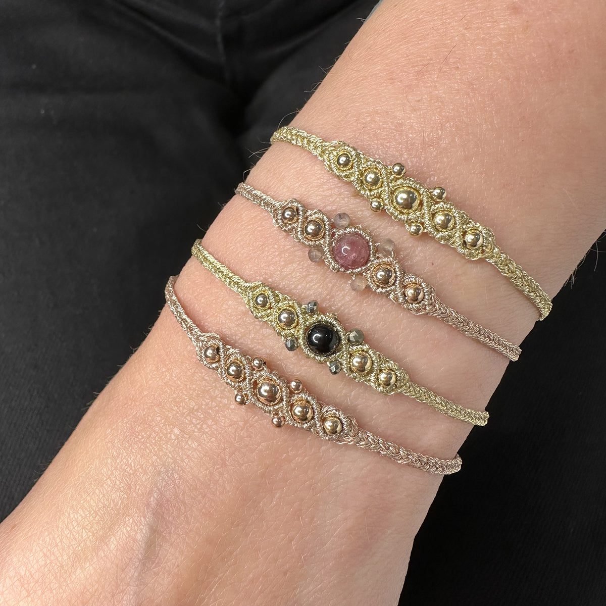 Bracciale con perline