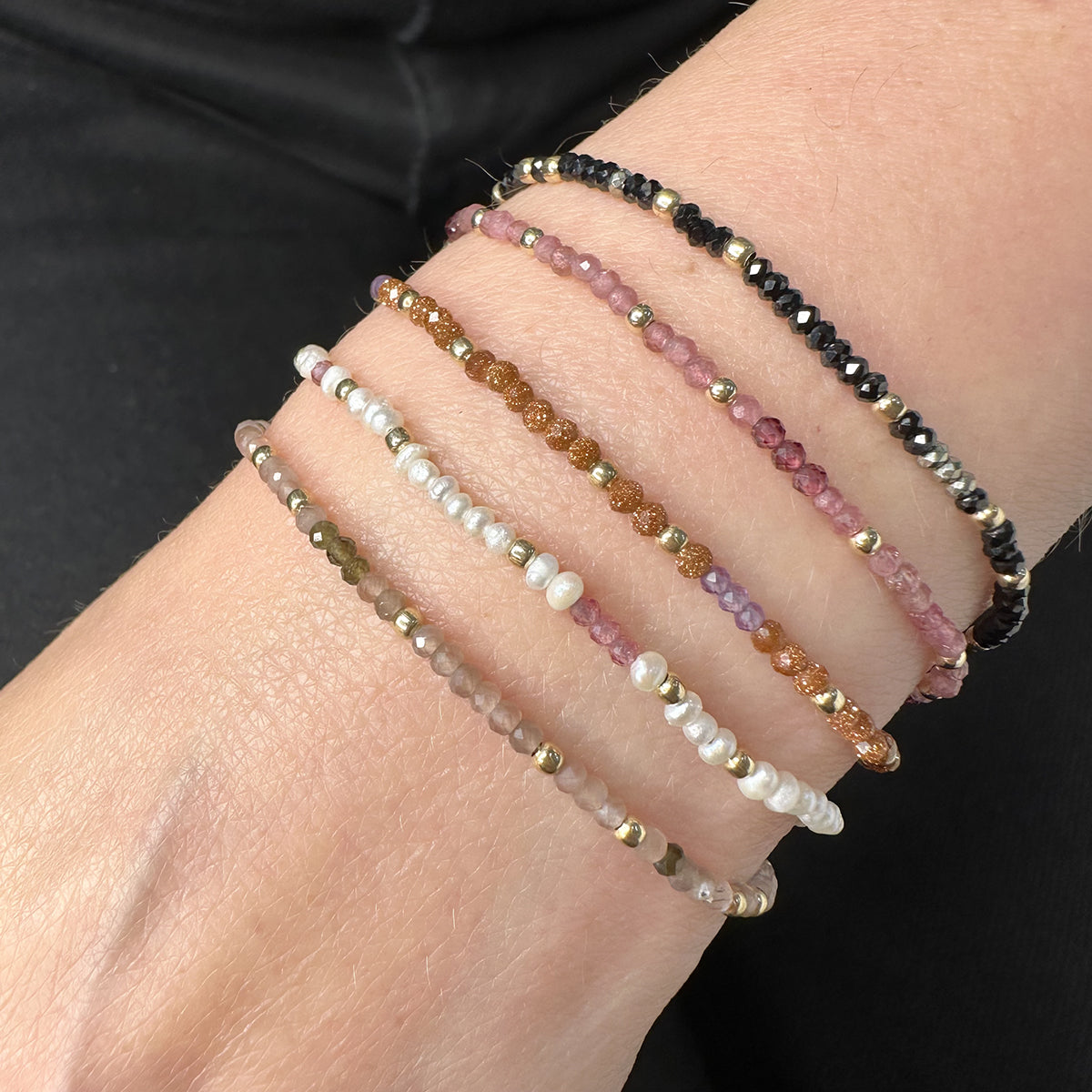 Bracciale con perline