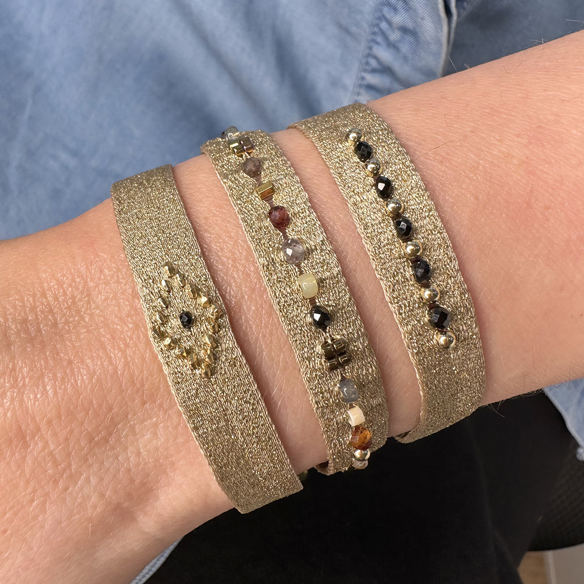 Bracciale con perline