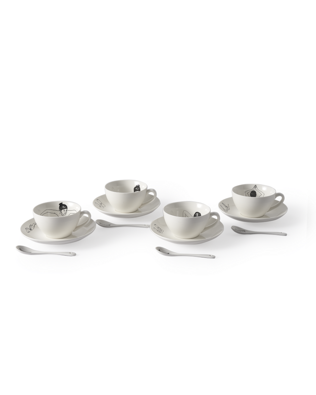 Set Tazze da Thé Nude