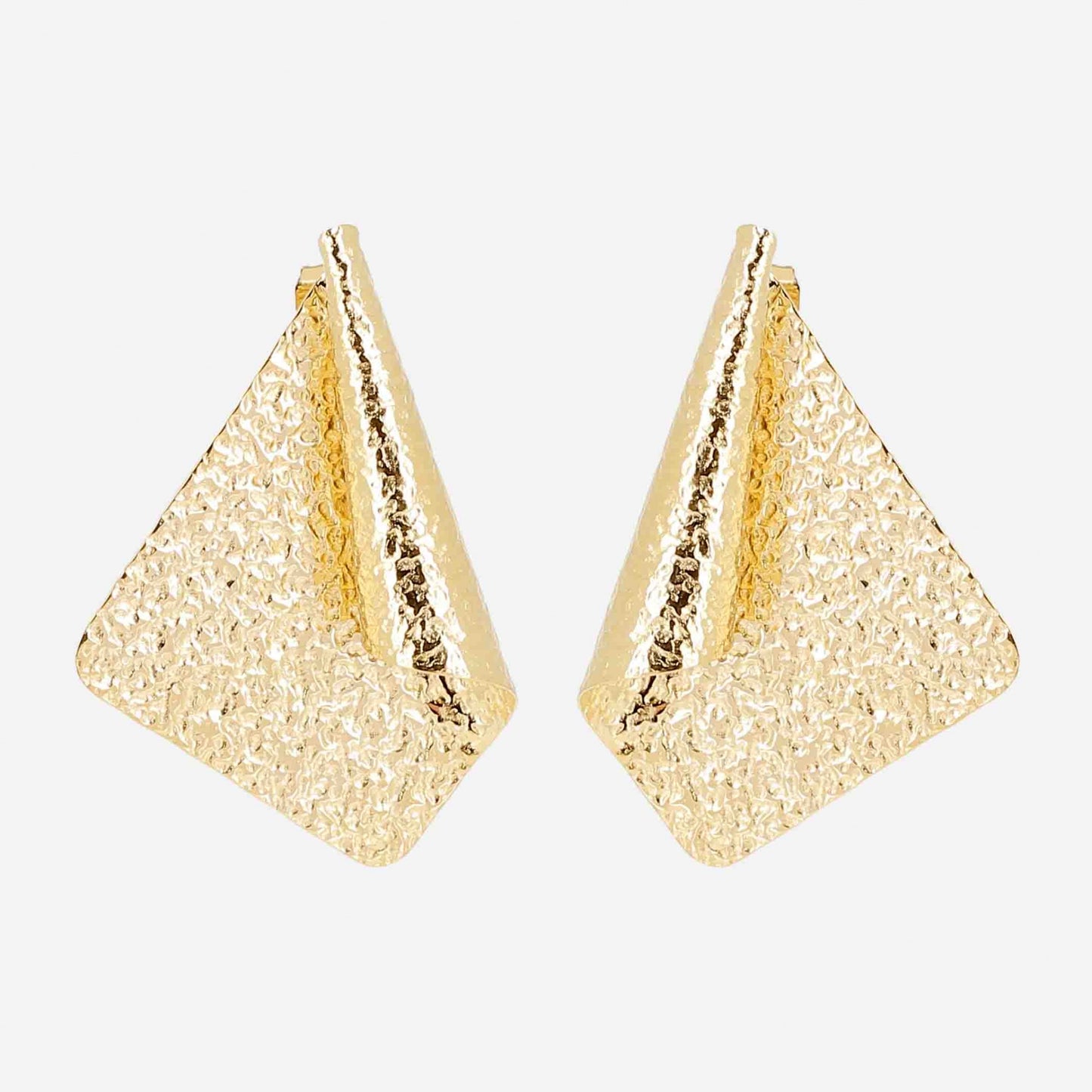 Orecchini Effetto Martellato