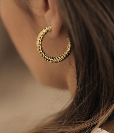 orecchini Esther yellow gold