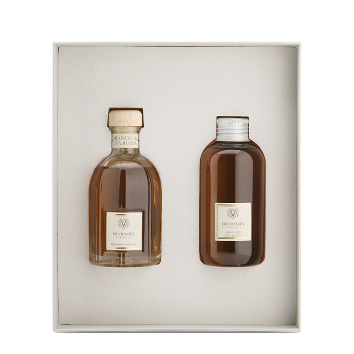Gift Box Arancio Uva Rossa Diffusore 100 ml + Refill 150 ml