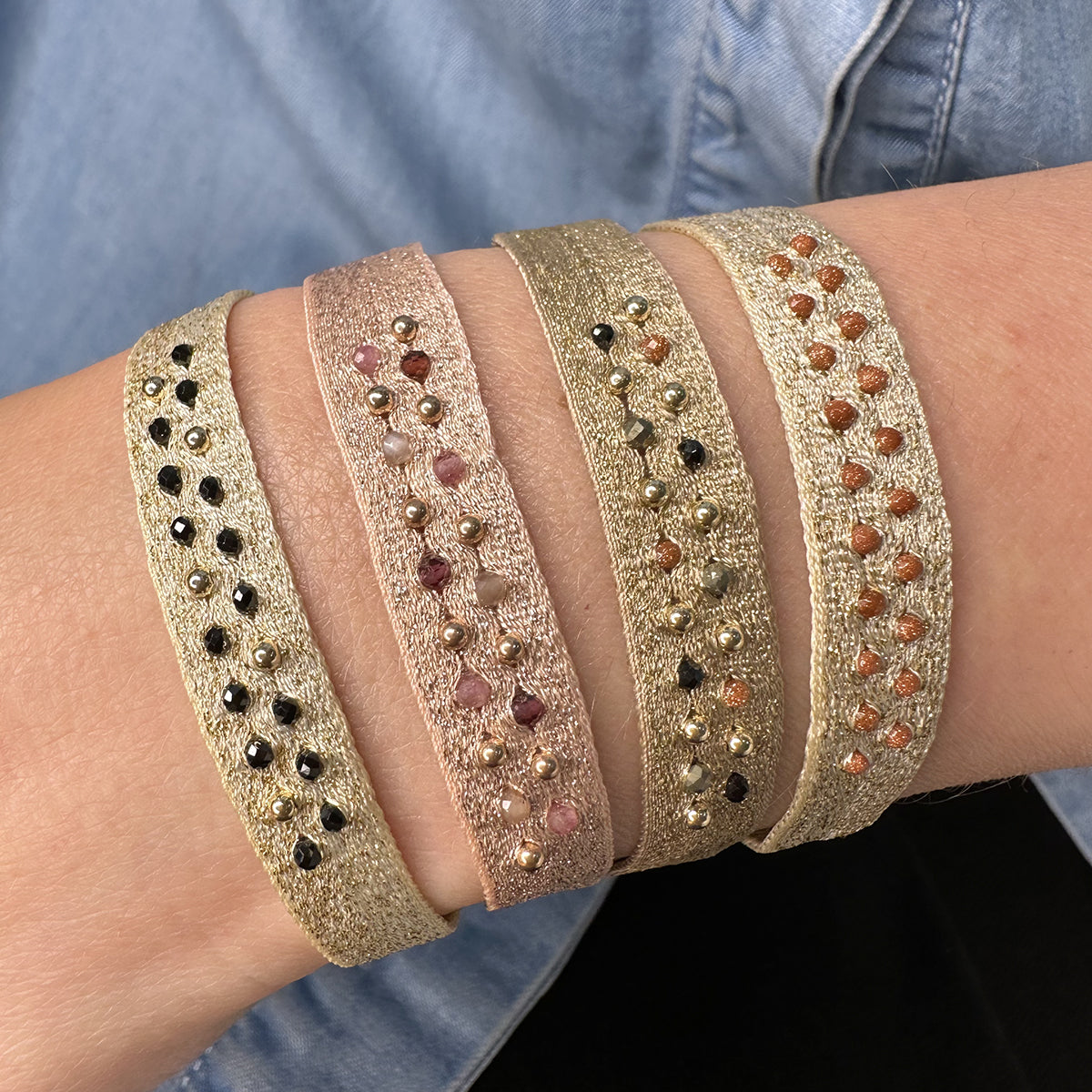 Bracciale con perline