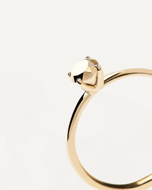 anello golden gem gold