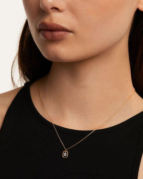 COLLANA CON LETTERA O MINI