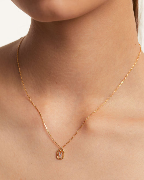 COLLANA CON LETTERA V MINI