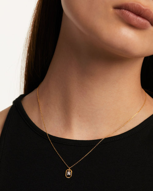 COLLANA CON LETTERA N MINI
