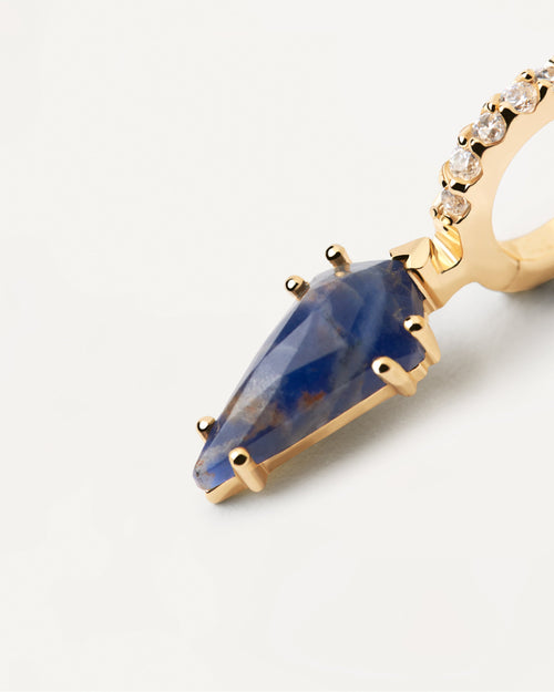 ORECCHINO SINGOLO NAOKI SODALITE