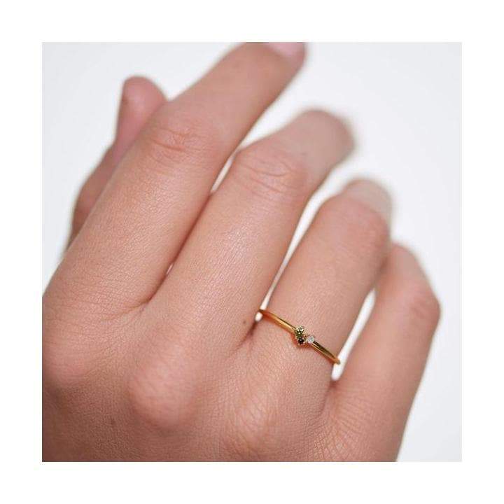Anello Atelier Lime Blush-Anelli-PDPAOLA- AN01-194-12 -Gioielleria Granarelli