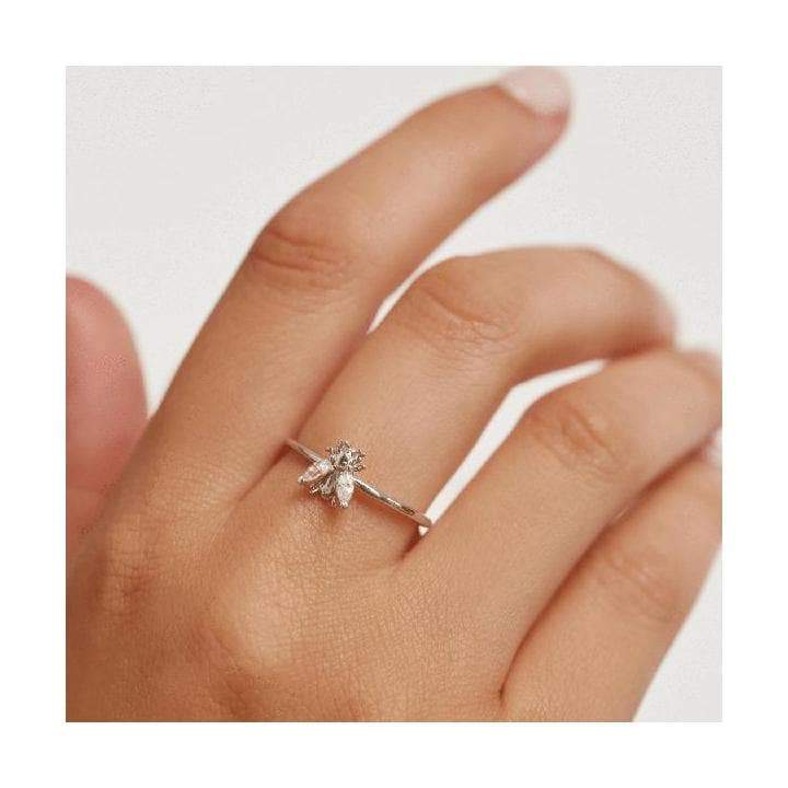 Anello Zaza Buzz Silver-Anelli-PDPAOLA- -Gioielleria Granarelli