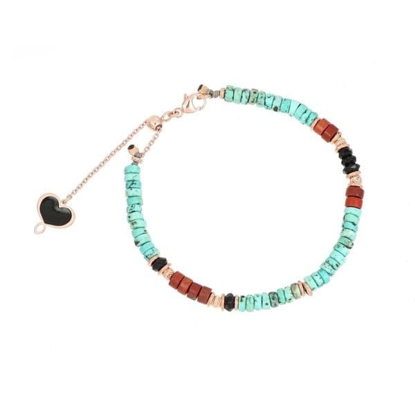 Bracciali Bracciale Turchese e Rosso MAMAN ET SOPHIE
